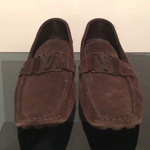 Men’s Louis Vuitton Suede Loafer
